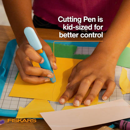 Kids Cutting Pen with Foldable Non-Slip Mat