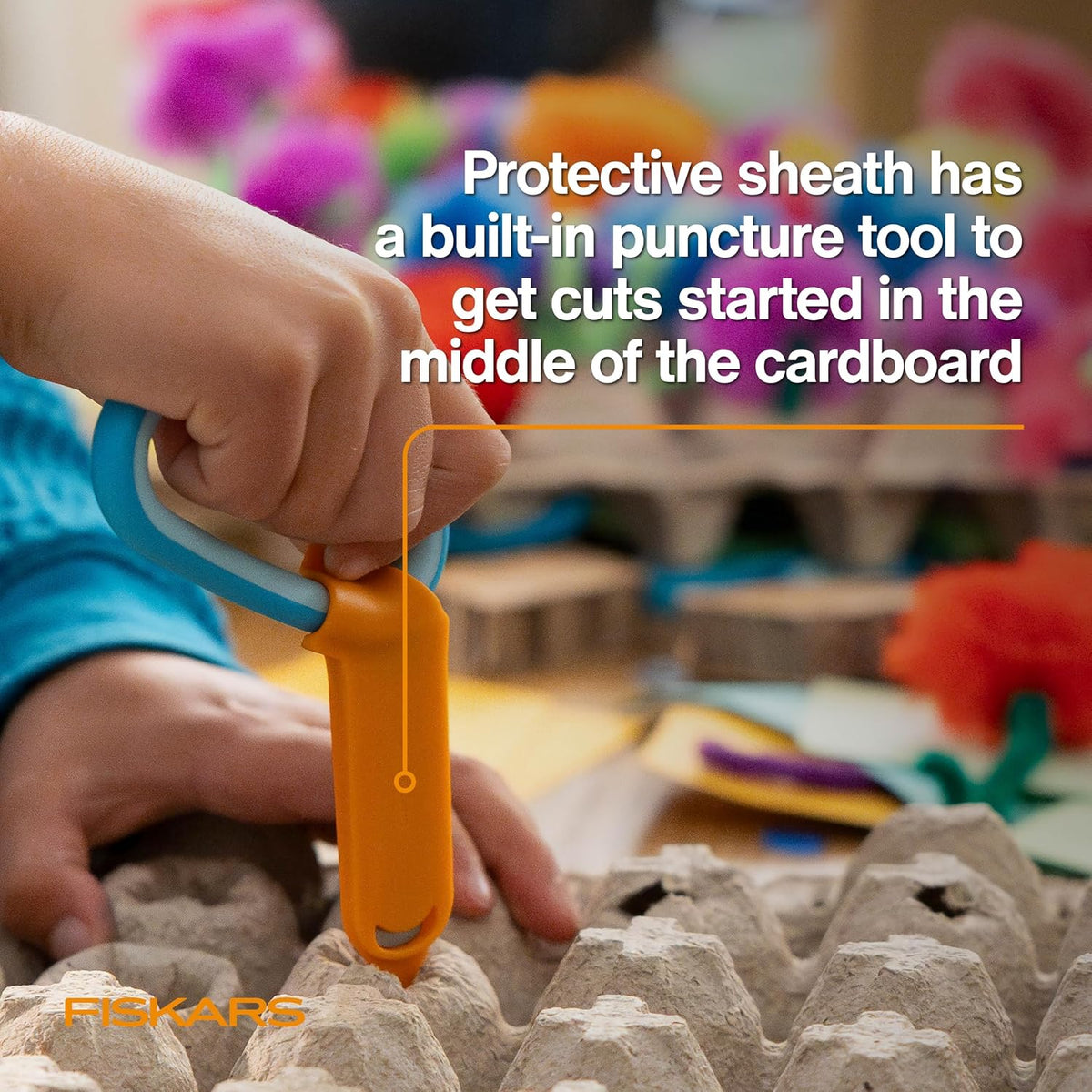 Kids Cutting Pen with Foldable Non-Slip Mat