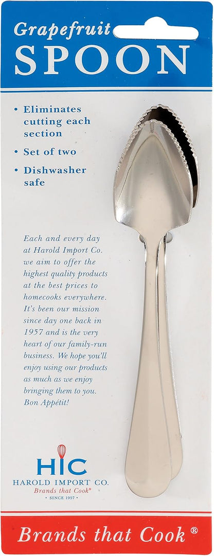 Kitchen Squirt Free Serrated Twin-Blade Grapefruit Sectioning Knife, Stainless Steel Blades
