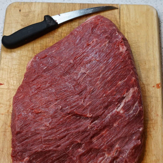 BBQ Brisket, Meat Trimming, Fish Fillet and Butcher's Kitchen Boning Knife - 6 Inch Curved Stainless Steel Blade