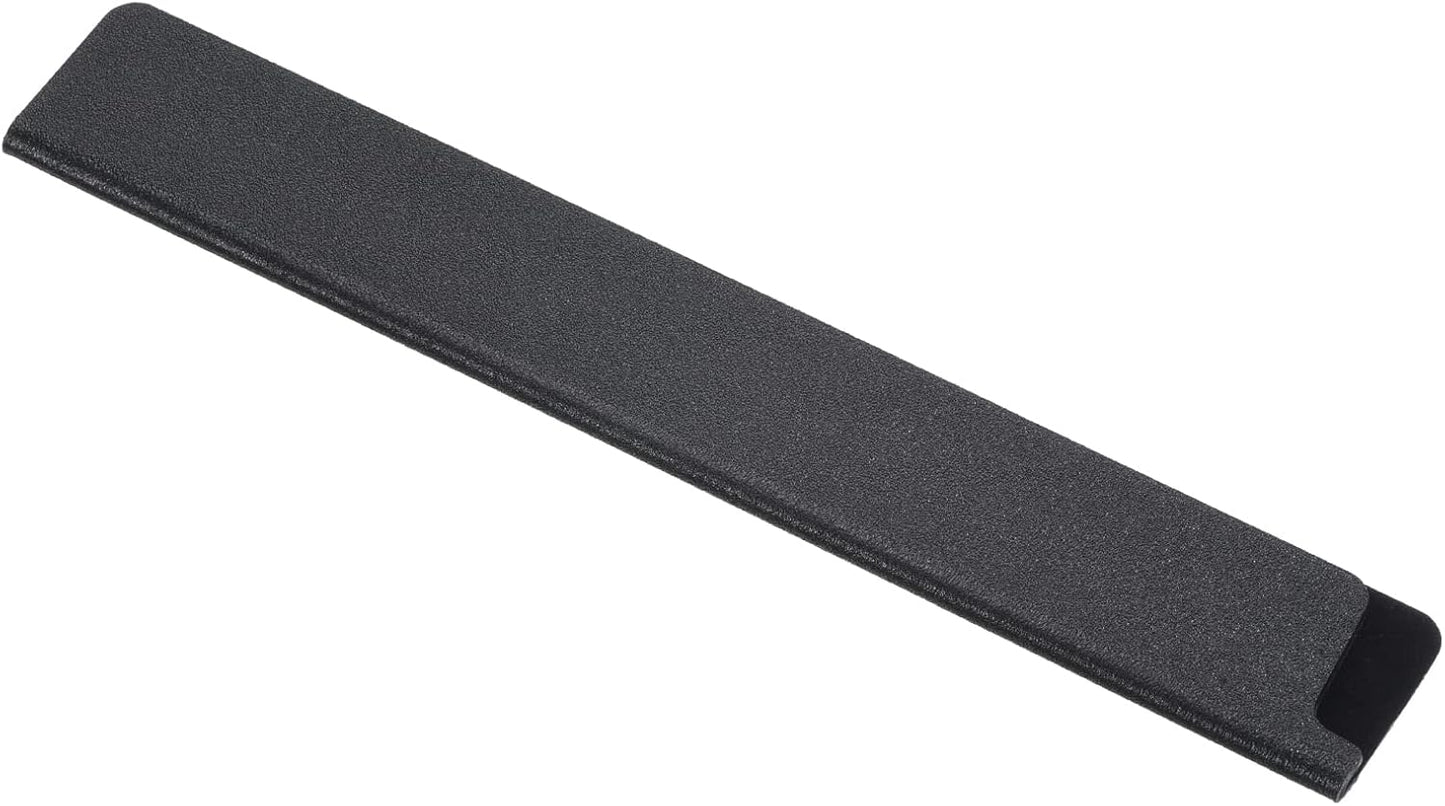 ABS Knife Cover Sleeves for 5" Santoku Knife, Knives Edge Guard Blade Protector Universal Knife Sheath for Home Kitchen, Black