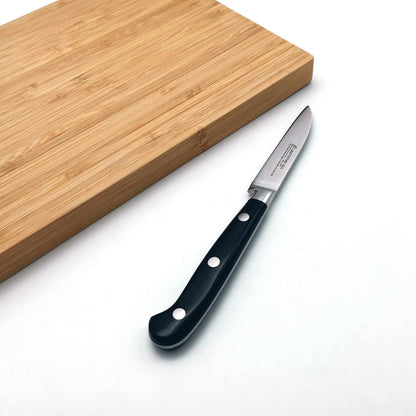 Serrated Utility Knife - MATTSTONE HILL 4.7" Kitchen Knife, German Stainless Steel Vegetable Knife, Paring Knife, Triple Rivet Handle