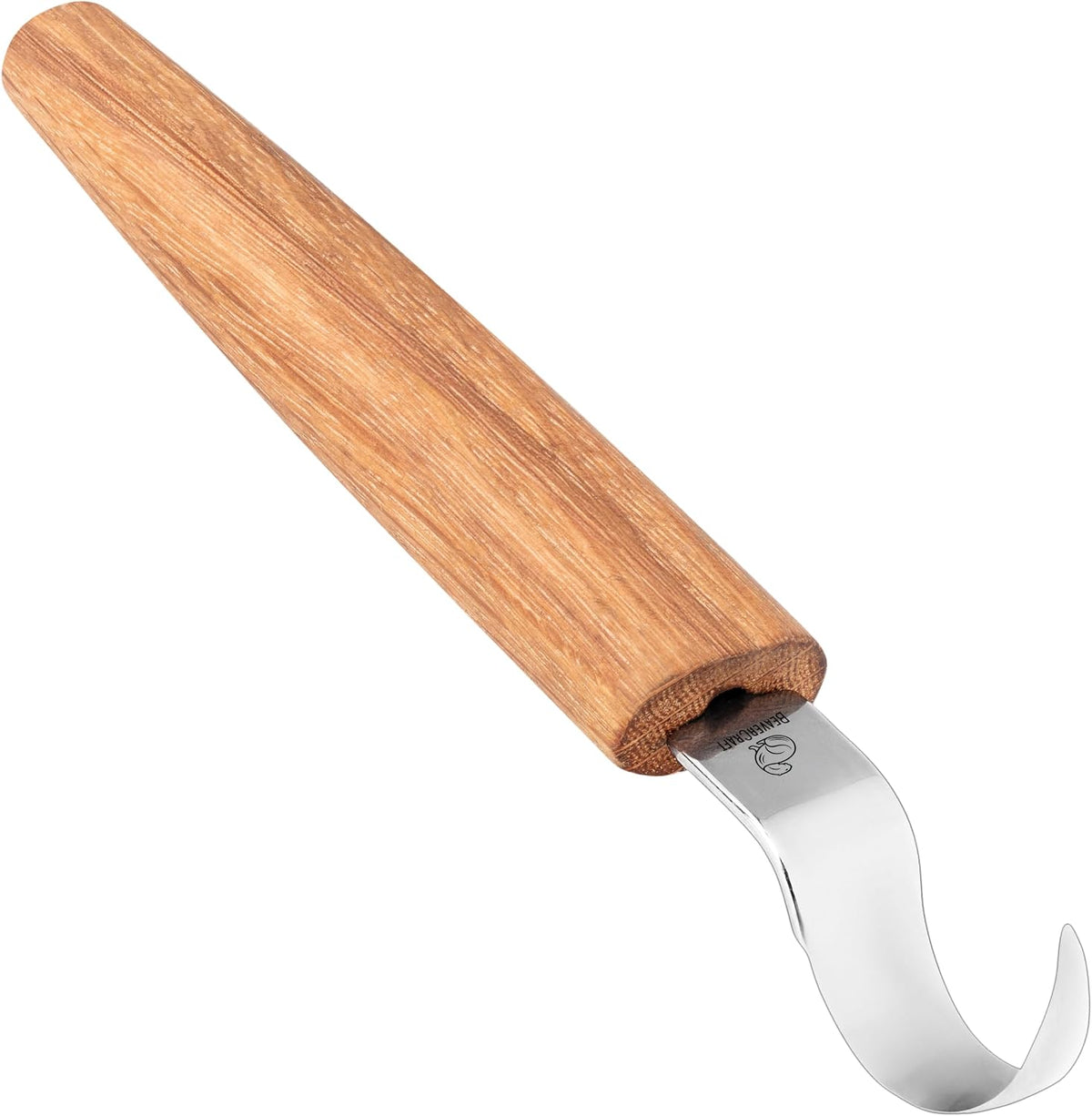 Hook Knife Wood Spoon Carving Tools SK1L - Spoon Carving Knife for Bowls Spoons Kuksa and Cups - Crooked Whittling Knives Left-Handed - Whittling Tools for Carvers