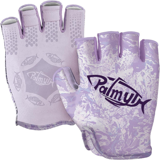 Stubby UV Fishing Gloves Sun Protection Fingerless Glove Men Women UPF 50+ SPF for Kayaking, Paddling, Canoeing, Rowing, Driving | Half-Finger Design, Upf 50+ Protection, Quick-Dry Stretch Fabric, Reinforced Palm Grip, Pull Tabs, Fishing And Paddling