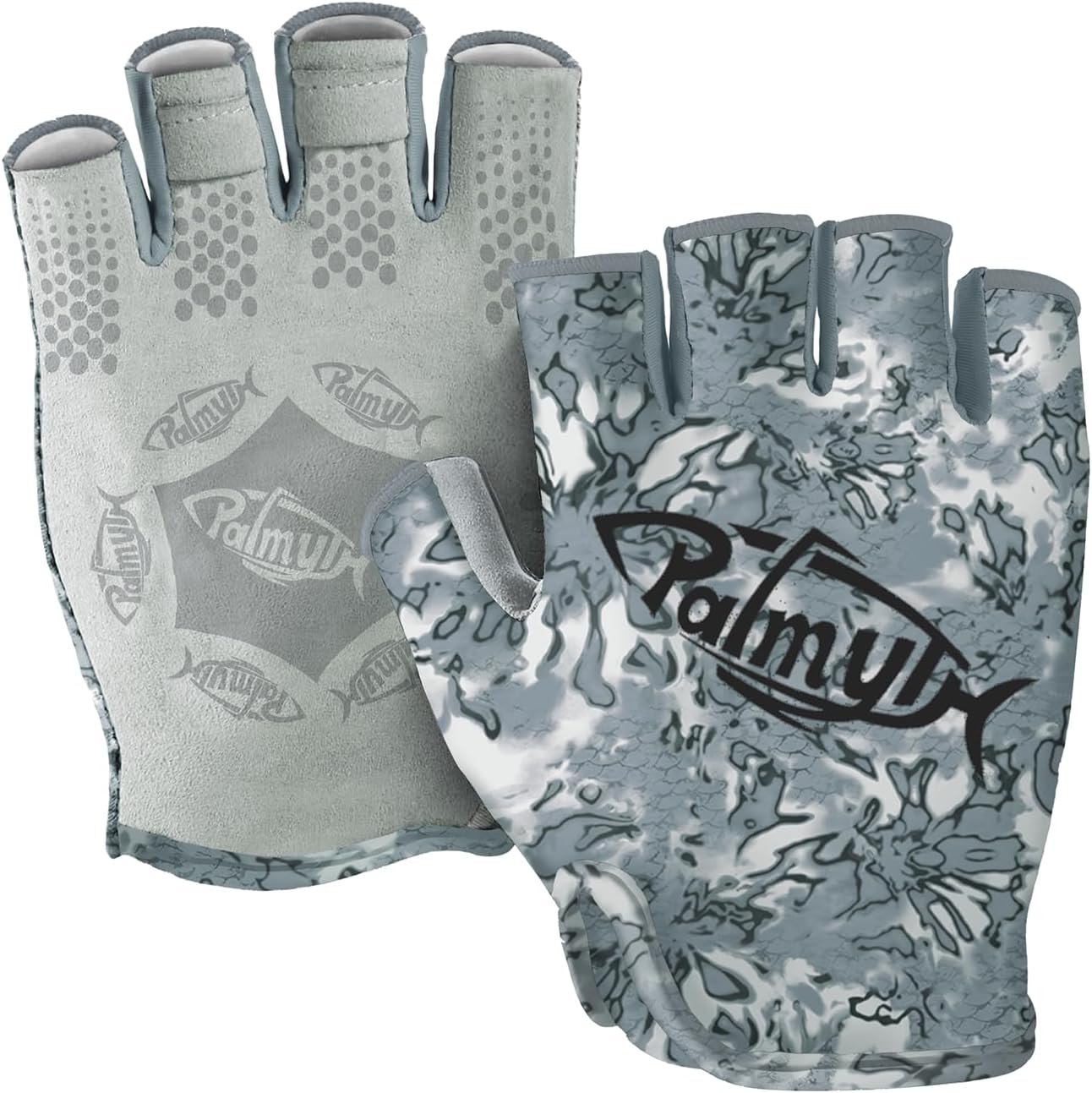 Stubby UV Fishing Gloves Sun Protection Fingerless Glove Men Women UPF 50+ SPF for Kayaking, Paddling, Canoeing, Rowing, Driving | Half-Finger Design, Upf 50+ Protection, Quick-Dry Stretch Fabric, Reinforced Palm Grip, Pull Tabs, Fishing And Paddling