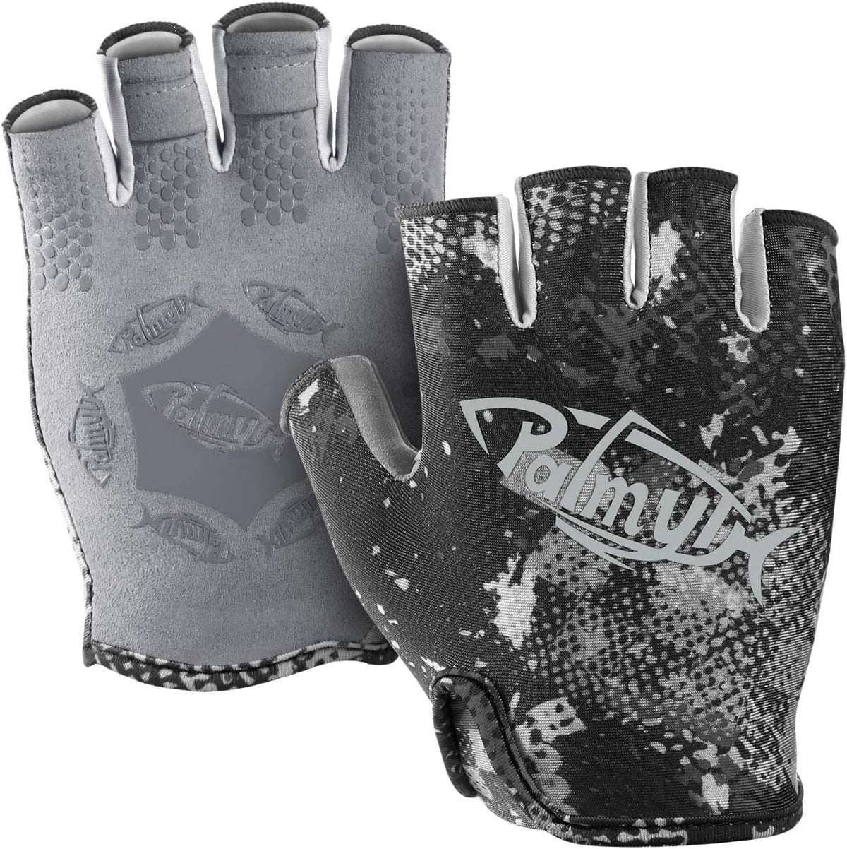 Stubby UV Fishing Gloves Sun Protection Fingerless Glove Men Women UPF 50+ SPF for Kayaking, Paddling, Canoeing, Rowing, Driving | Half-Finger Design, Upf 50+ Protection, Quick-Dry Stretch Fabric, Reinforced Palm Grip, Pull Tabs, Fishing And Paddling