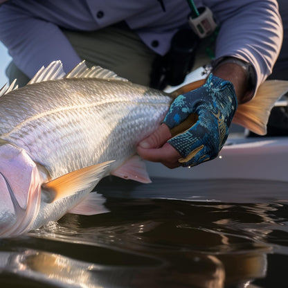Stubby UV Fishing Gloves Sun Protection Fingerless Glove Men Women UPF 50+ SPF for Kayaking, Paddling, Canoeing, Rowing, Driving | Half-Finger Design, Upf 50+ Protection, Quick-Dry Stretch Fabric, Reinforced Palm Grip, Pull Tabs, Fishing And Paddling