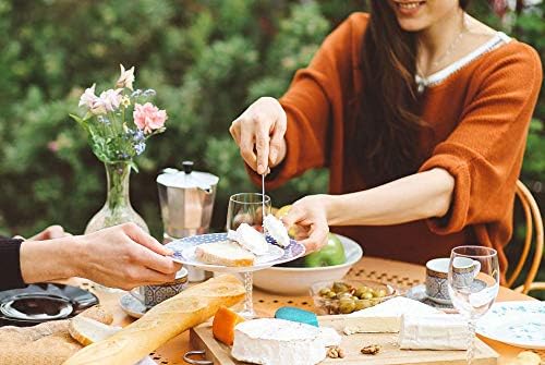 Cheese Knife Set Premium 6-Piece Stainless Steel Cheese knives Set with Gift Box for Weddings, Housewarming, Anniversaries, Birthday and Christmas
