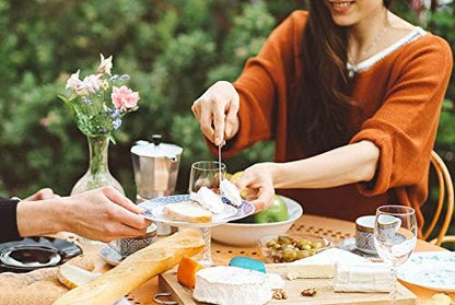 Cheese Knife Set Premium 6-Piece Stainless Steel Cheese knives Set with Gift Box for Weddings, Housewarming, Anniversaries, Birthday and Christmas