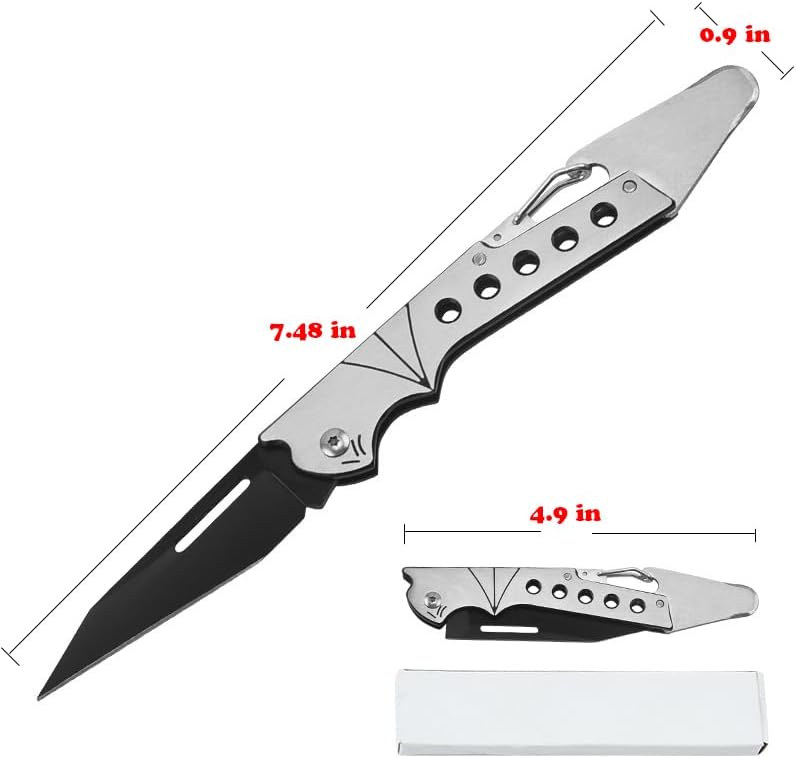 Professional Grafting Knife – Folding Pruning Knife for Gardening, Grafting & Budding | Sharp Stainless Steel Blade, Ergonomic Handle | Ideal for Fruit Trees, Roses & Plants