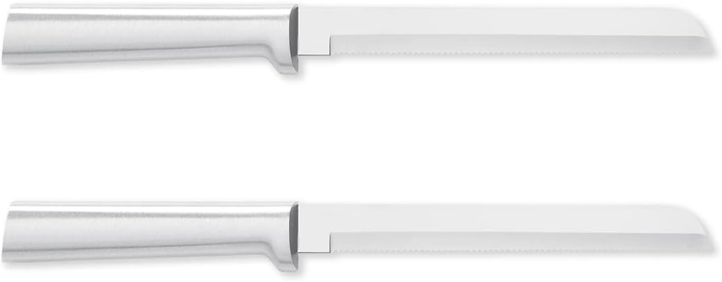 Rada Cutlery 6" Bread Knife (R136), Stainless Steel Serrated Blade, Silver Handle