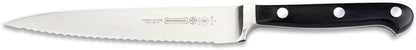 Mundial 5100 Series 6-inch Utility Knife with a straight edge, forged blade, stainless steel design, and comfortable handle