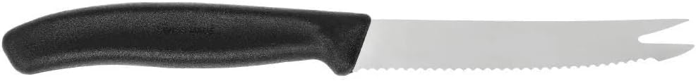 Victorinox Swiss Classic Cheese and Sausage Paring Knife, 4.3 inches, Black (6.7863)