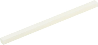 MECCANIXITY Corundum Ceramic Rod Solid Square Alumina 5x5x100mm Sharpening for Knives Scissors, Cream