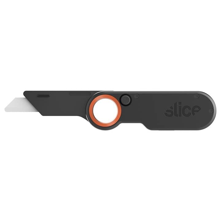 Slice Everyday Carry (EDC) Folding Knife | Heavy Duty Utility Knife | Modern Pocket Knife | Safe Ceramic Blade Lasting 11x Longer Than Metal | Compact and Convenient Box Cutter | 1 Pack