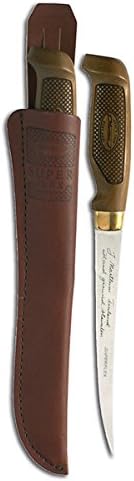 Marttiini 620016 Finnish Birch Wood Fixed Fillet Fishing Knife 6" Satin Fillet
