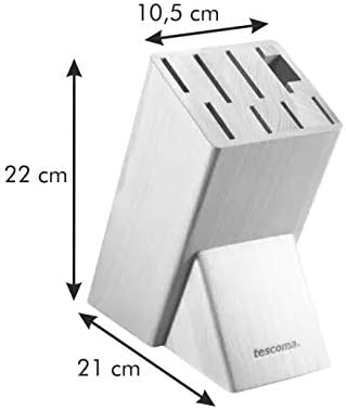 Tescoma Block NOBLESSE for 14 knives, poultry shears/sharpening steel