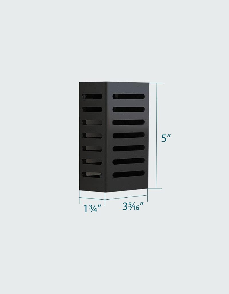 Kitchen Wall-mounted Knife Holder and Utensil Rack - Under Cabinet Knife and Utensil Storage - Cabinet Door Knife Organizer – Hanging Knives Rack