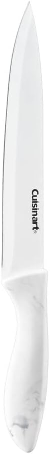 Cuisinart C55-10PCERM Ceramic Coated Knife Set with Blade Guard Sheaths (10- Piece Set) in Dark Pastels
