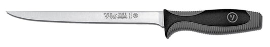 Dexter-Russell 29193 Fillet Knife, 8" V-LO Series, Dexsteel High-Carbon Blade, Soft Grip Handle, Individually Ground, NSF Certified, Perfect Cutlery Packaging, Made in USA
