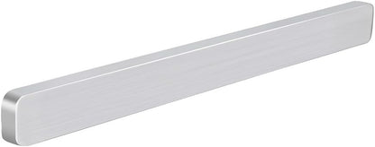 VJASS Magnetic Knife Holder for Wall, Premium 304 Stainless Steel Magnetic Knife Strip, No-Drill Heavy Duty Knife Bar & Utensil Organizer, Space-Saving Wall Mounted Knife Rack for Kitchen (16inch)
