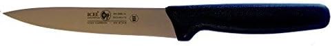 ICEL Cutlery 5 1/2-inch Stiff Wide Blade Boning Knife, Extra Wide Straight Blade, Green Handle - Great for Holiday and Party Preparations -