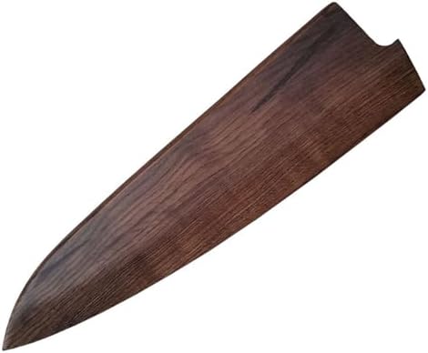 Chef's Knife Sheath Gyuto Magnetic Saya Knife Wood Blade Guard Case Knife Sheath Knife Sheath (300MM)