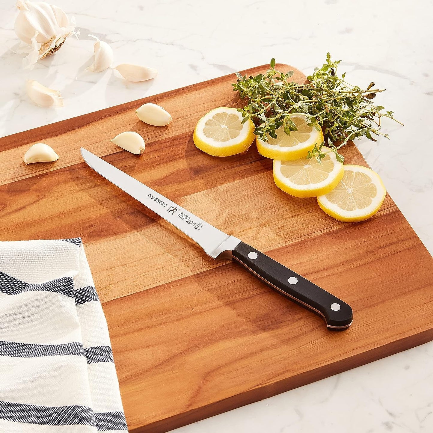 Classic Razor-Sharp 5.5-inch Boning Knife, German Engineered Informed by 100+ Years of Mastery