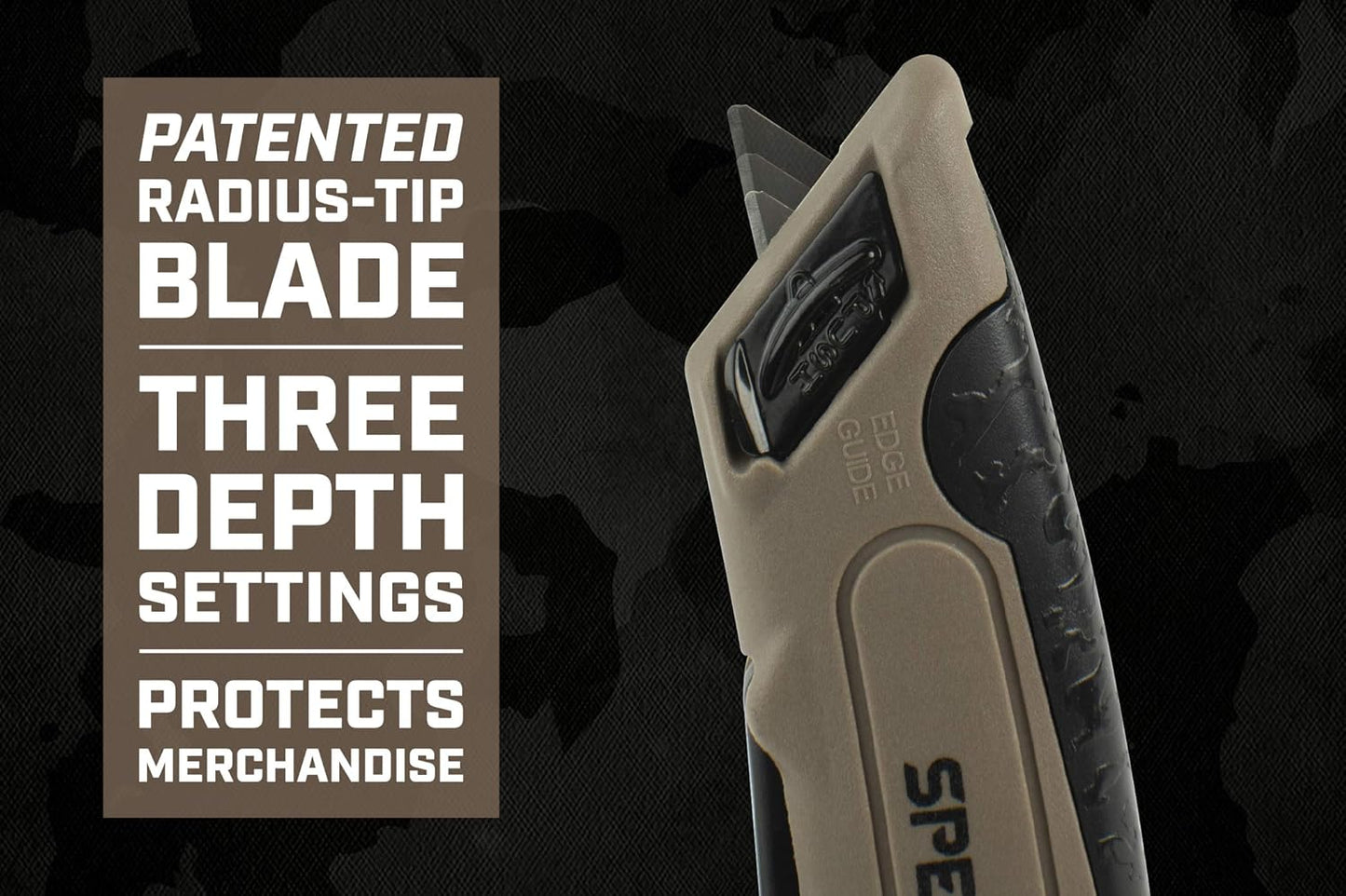 Tools Safety Knife Box Cutter, Self-Retracting Utility Knife for Warehouse & Cardboard Cutting with Holster and Lanyard