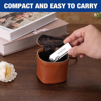 3PCS Quick Change Folding Pocket Utility Knife Set with Belt Clip