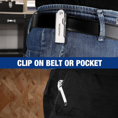 3PCS Quick Change Folding Pocket Utility Knife Set with Belt Clip