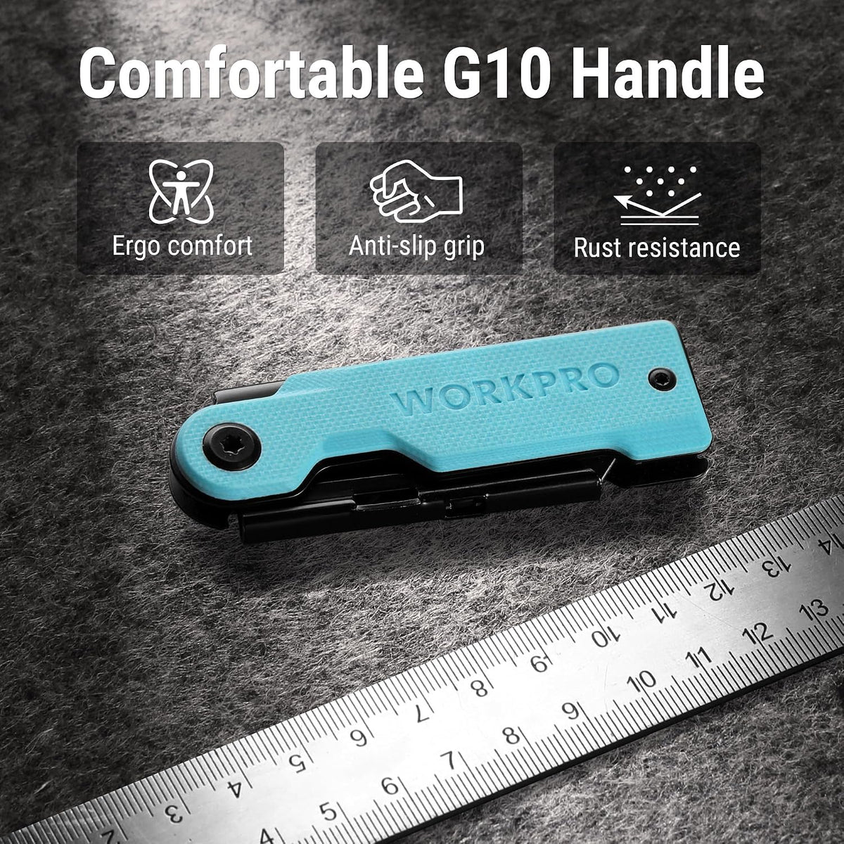 3PCS Quick Change Folding Pocket Utility Knife Set with Belt Clip