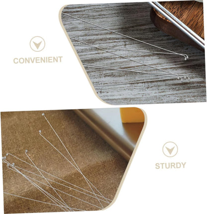 20Pcs Cheese Slicer Wire Replacement 5.51 in Stainless Steel Cheese Cutter Wire Replacement Wires for Cutters for Cutter for Slicing Ham and Butter in Home Kitchen