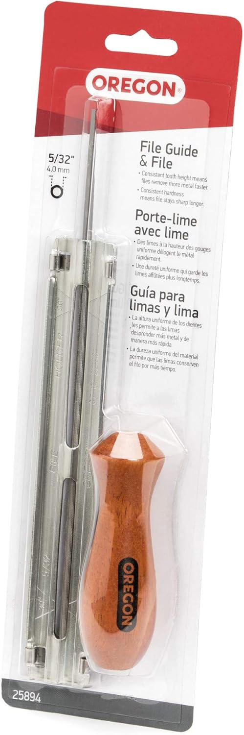 25896 3/16 inch Chainsaw File Guide with File