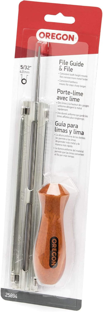 25896 3/16 inch Chainsaw File Guide with File