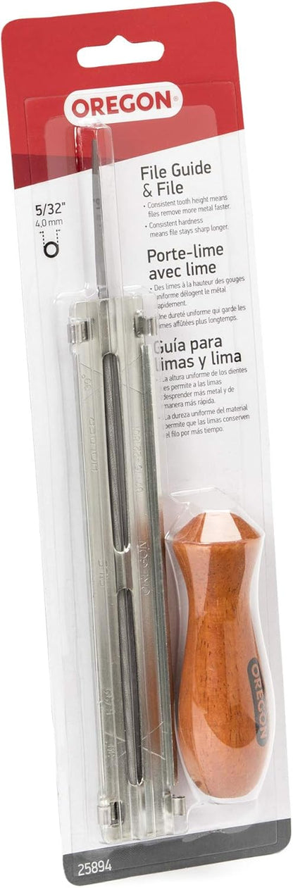 25896 3/16 inch Chainsaw File Guide with File
