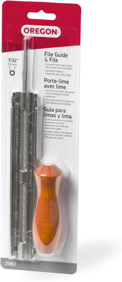 25896 3/16 inch Chainsaw File Guide with File