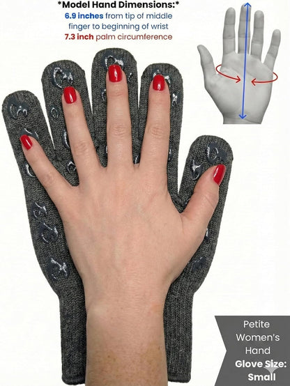 Oven Gloves with Fingers - 932°F Extreme Heat Proof and Cut Resistant Mitts for Kitchen, BBQ, Grill, Baking, Fire Pit - EN407 Certified with Non-Slip Silicone Grip and Cotton Lined for Comfort