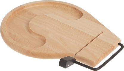 Thick Beechwood Cheese Slicer, 9 ½" x 6" x ⅞"