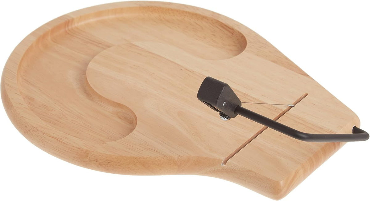 Thick Beechwood Cheese Slicer, 9 ½" x 6" x ⅞"