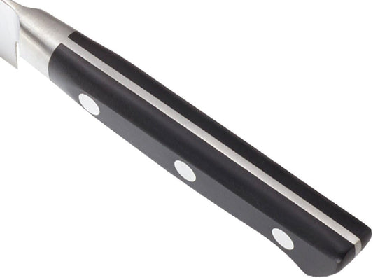 MX3 Premium San Mai VG-10 Steel Core Blade Petty Knife, 150mm 6 Inch,Black