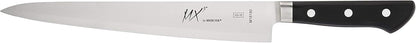 MX3 Premium San Mai VG-10 Steel Core Blade Petty Knife, 150mm 6 Inch,Black