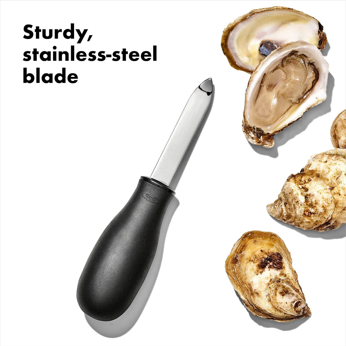Good Grips Stainless Steel Non-Slip Oyster Knife