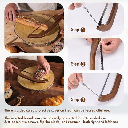 Bread Knife for Homemade Bread,Bread slicer for Homemade Bread