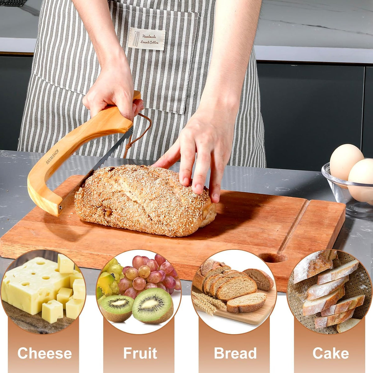 Bread Knife for Homemade Bread,Bread slicer for Homemade Bread
