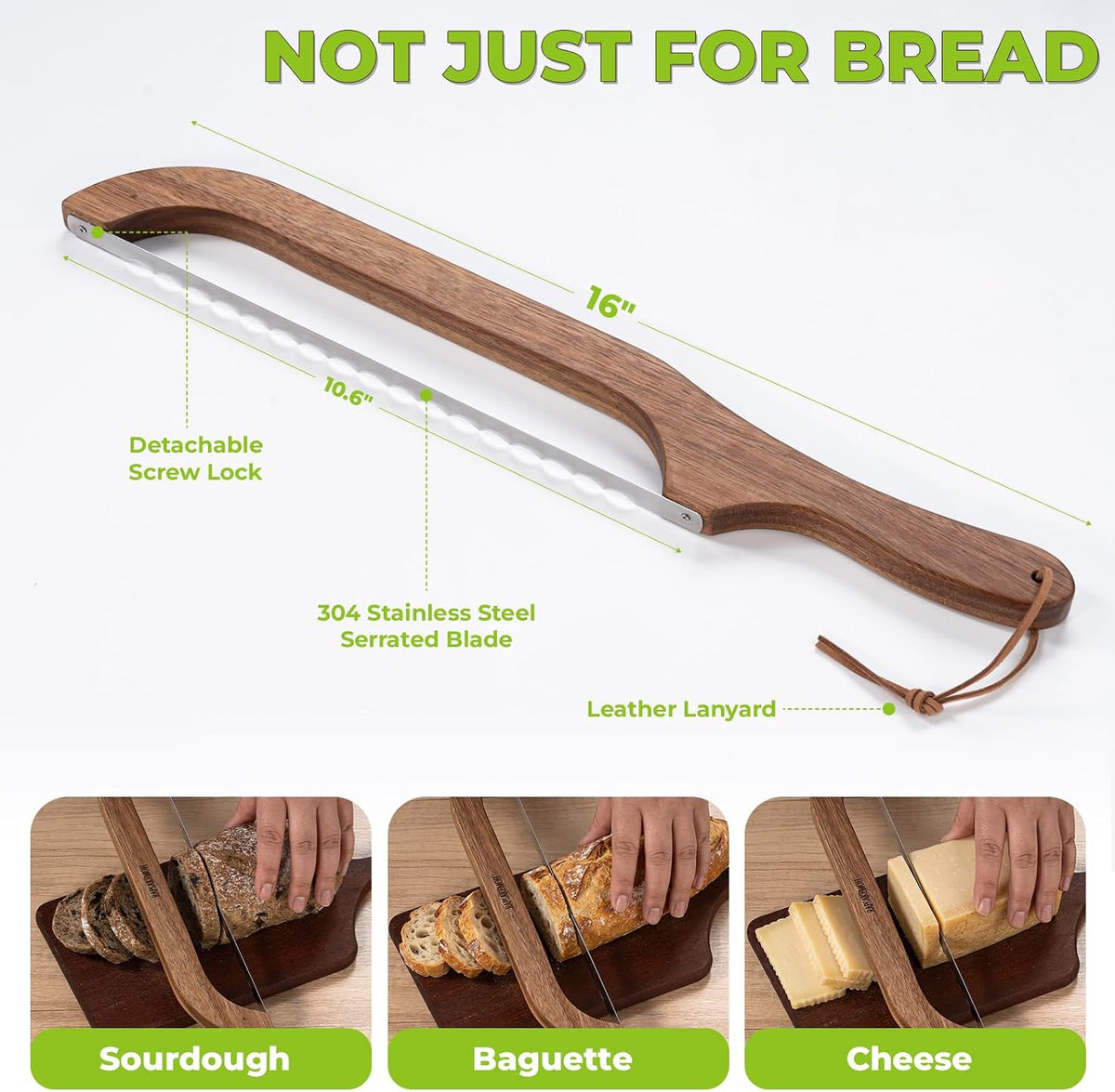 Bread Knife for Homemade Bread,Bread slicer for Homemade Bread