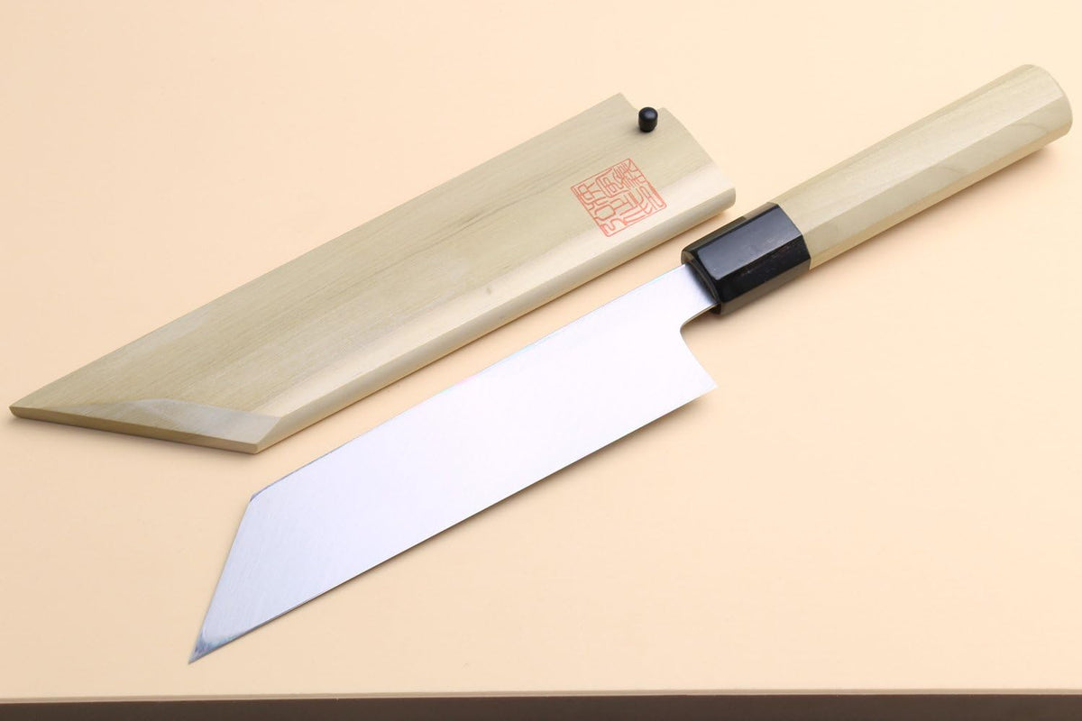 Yoshihiro Kasumi Shiroko Kenmuki Japanese Utility Chef’s Knife 7”(180mm)