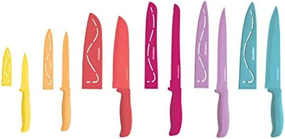 5272030 Resin Cutlery Set, Assorted, Pastel Cool, 12-piece