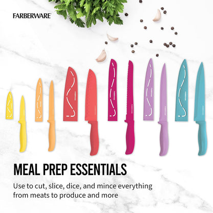 5272030 Resin Cutlery Set, Assorted, Pastel Cool, 12-piece