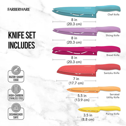 5272030 Resin Cutlery Set, Assorted, Pastel Cool, 12-piece